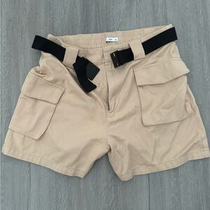 TNA High waisted cargo shorts